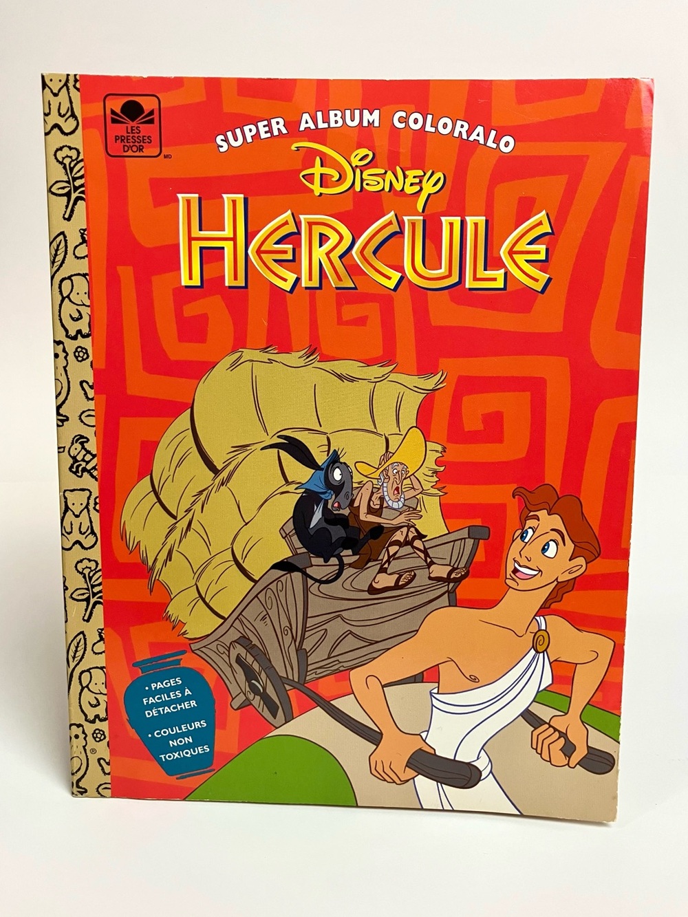 Vintage 90s Disney Hercules "Paint with Water" ActivityBook 1990s Nostalgia 1997
